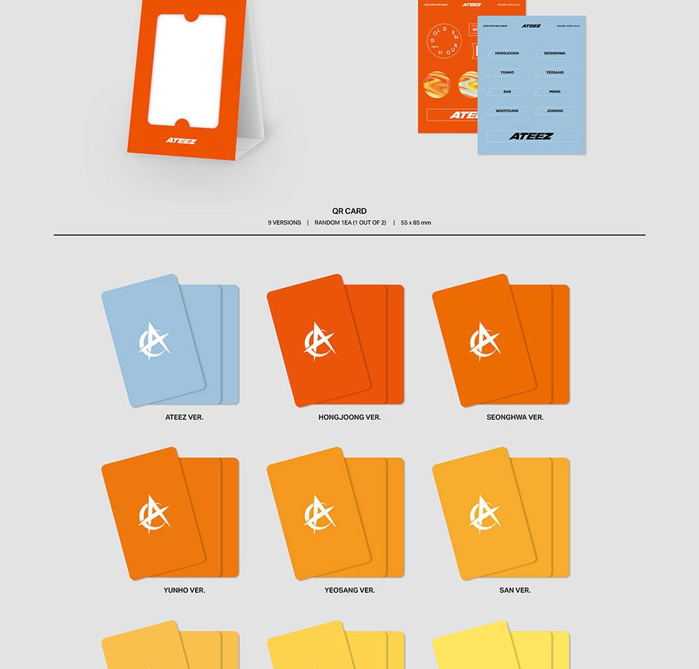 [POB] (POCAALBUM Ver.) ATEEZ [GOLDEN HOUR : Part.3] 12th Mini Album