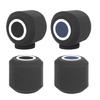 Microphones Foam Cover Sponge Windscreen for Musicians and Broadcasters Black