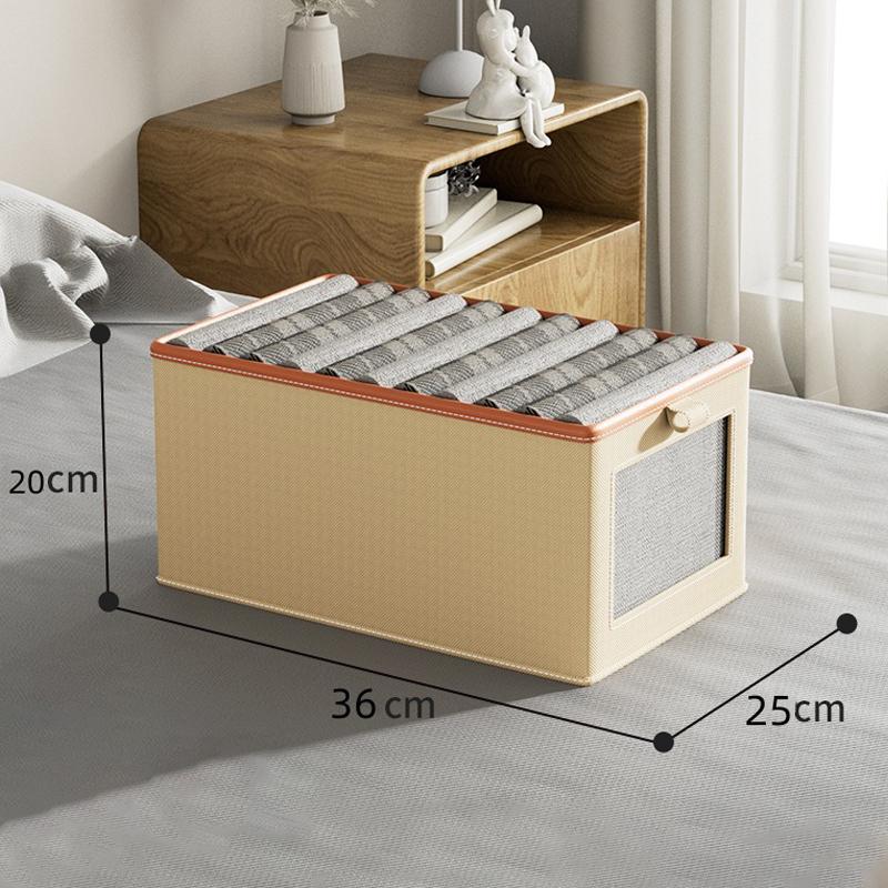 

1 шт. тканевый ящик для хранения хлопкового льна с окном, шкаф для хранения и расстановки одежды, большой ящик для хранения игрушек, которые можно складывать
