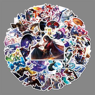 50 Pictures of Graffiti Personalized Competitive Peripheral Creative DIY Skateboard Water Cup PVC Suitcase Stickers