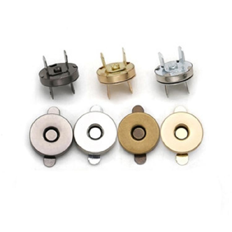 Multipurpose Magnetic Closures Button for Craft Outdoor Gears Sturdy Alloy Construction Portable Designs