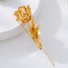 Vintage Rose Flower Brooch Elegant Rose Brooch Autumn and Winter Lapel Pins  Cardigans