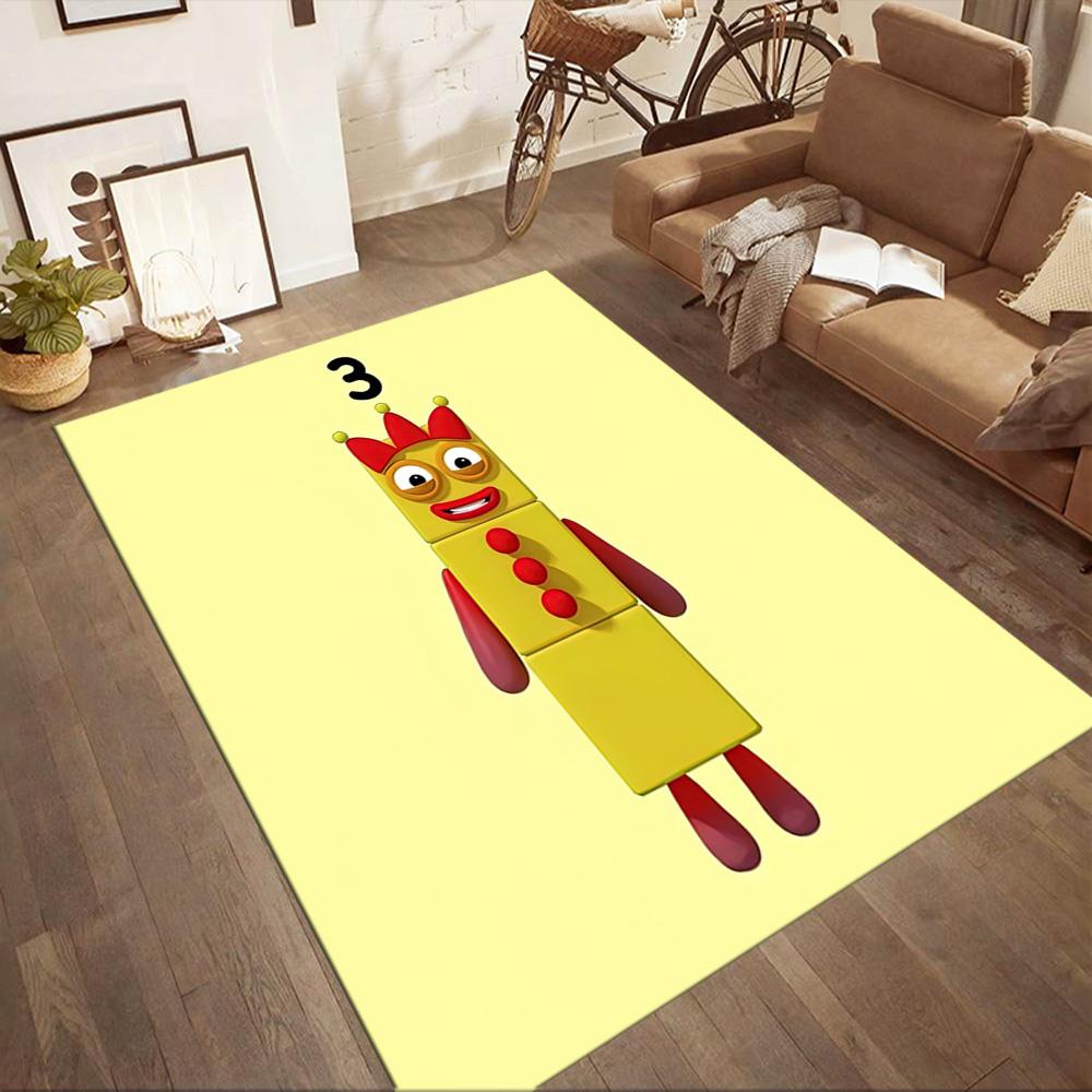 Numberblocks Area Rug Suitable For Outdoor Study Room Balcony Bedrooms Antislip Rug Decorate Offices Best For Christmas