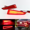 LED Rear Bumper Reflector Light Red/Balck Lens For Lexus 2015-2025 Rx300 Rx350 Rx450h OEM#:8192048050 Brake lamp Car Accessories