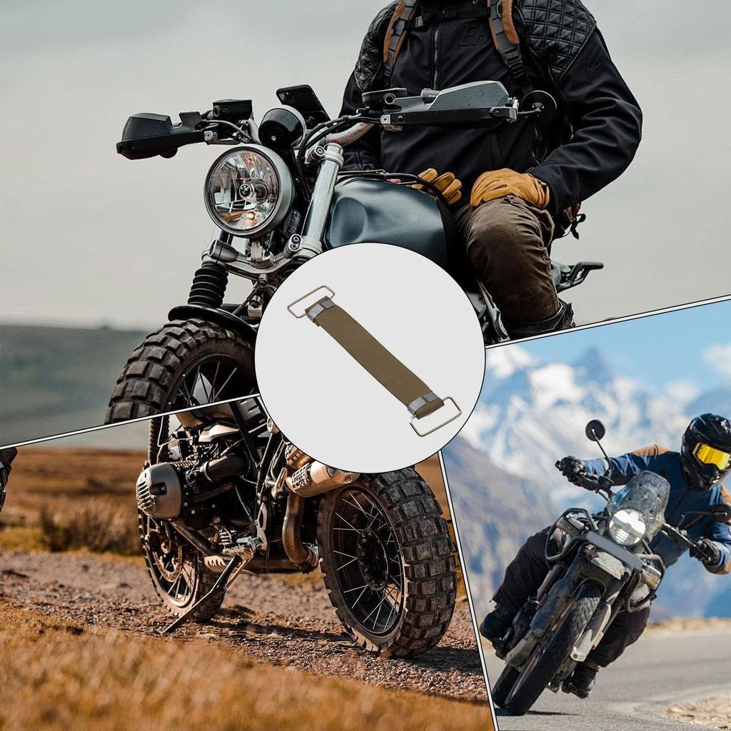 Bvizyelck Motorradgurte | Fixgurte mit Metallschnallen, Gummigurt, Rutschfest