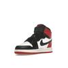 Air Jordan 1 Retro High OG PS Black Toe Reimagined Kids Sneakers Red Varsity-Red White FD1412-106