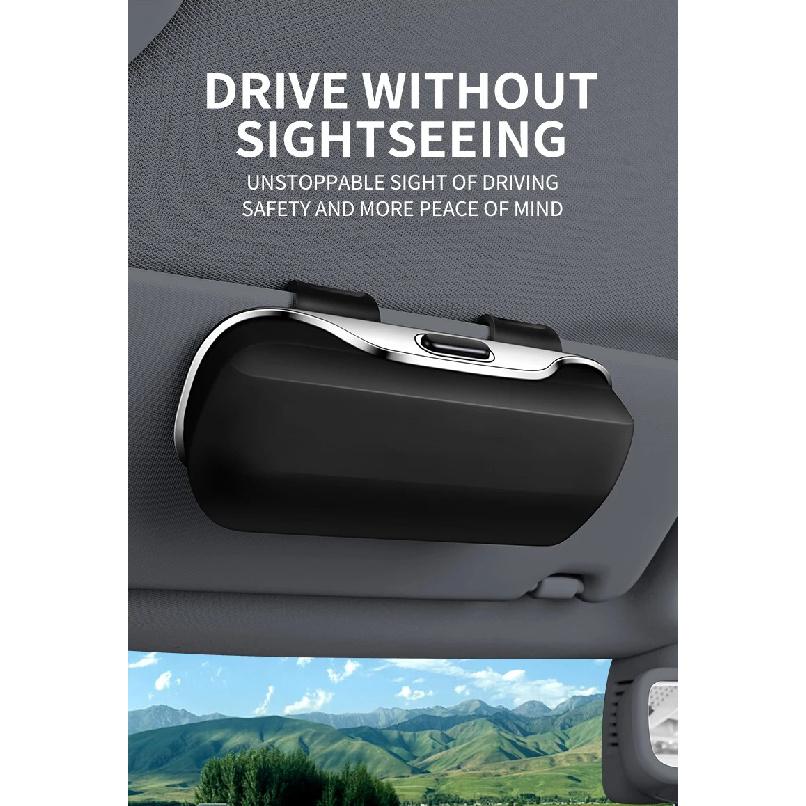New Car Glasses Box Portable Car Glasses Frame Car Driving Glasses Frame Glasses Box Sunshade Glasses Auto Interior Accessories