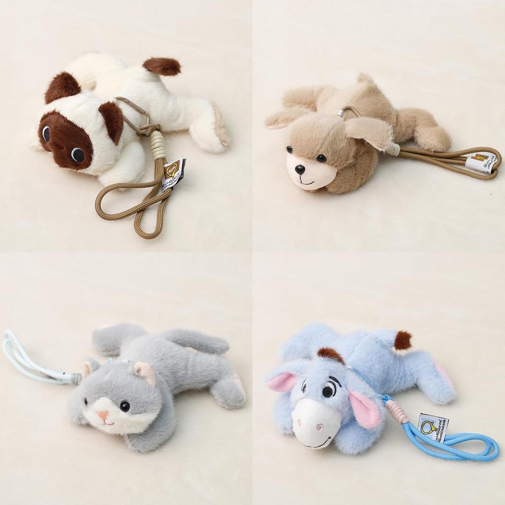 Stitch Animal Plush Bear Toy Cute Doll For Kids Girls Birthday Gift Kids Backpack Charm