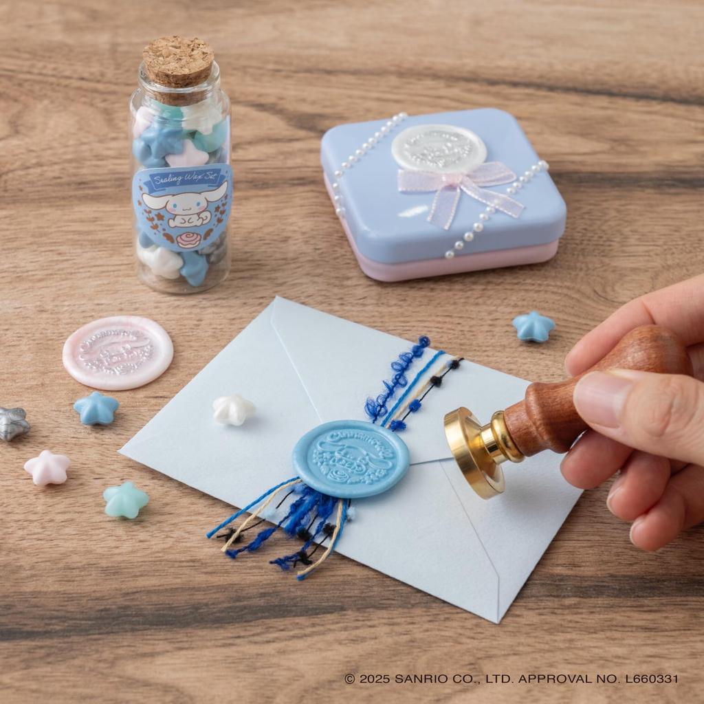 BEVERLY Sanrio Cinnamoroll Sealing Wax Set SLW-013
