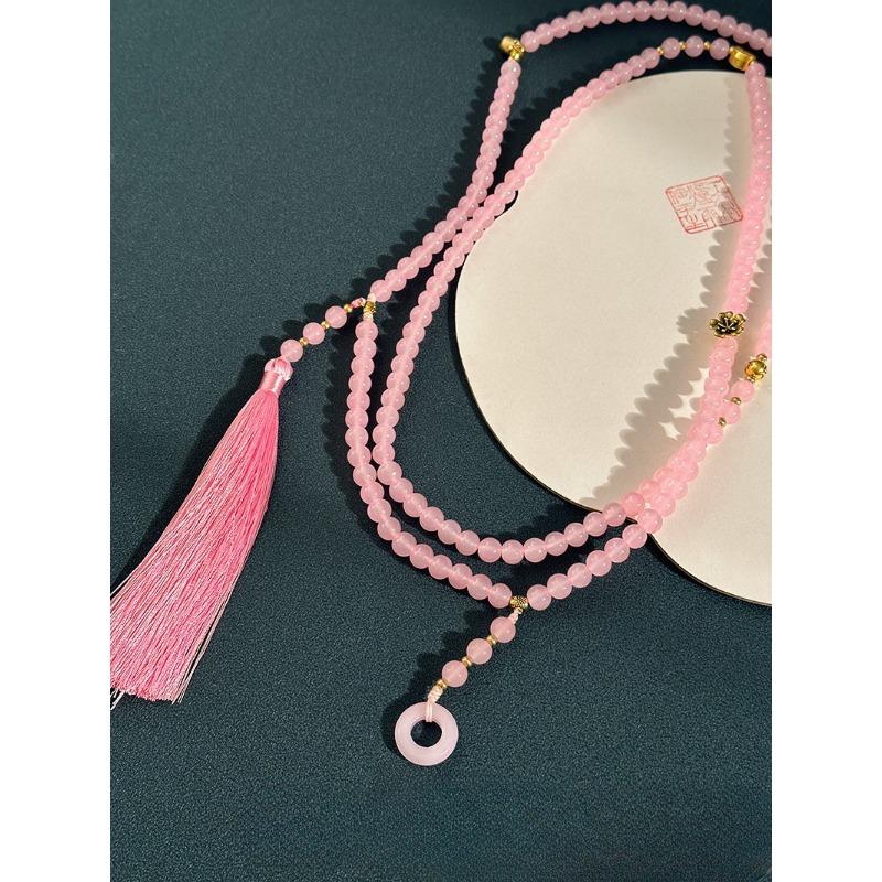 

Намисто Guofeng з довгим стилем із бісером, новий китайський ланцюжок, намисто з бахромою, прикраси