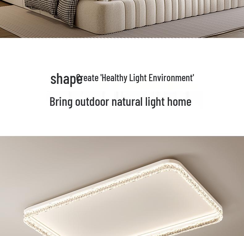 Italian Luxury Ceiling Lamp Set: 2025 Modern Atmospheric Design for Living Room