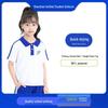 Shenzhen Primary School Girls' Quick-Dry Short Sleeve Summer Sports T-Shirt