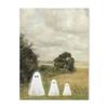 Halloween Horror Ghosts Black Cats Retro Landscape Canvas Prints Spooky Country Wall Art Posters for Living Room Home Decor