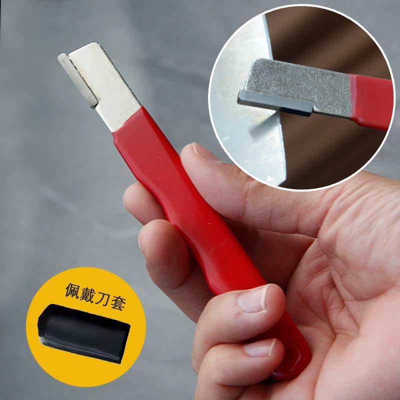 Portable Handheld Multi-tool Sharpener for Knives, Scissors, and Garden Tools