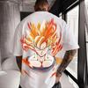 Dragon Ball Goku Super Saiyan Grafisch T-shirt Herenkleding Korte Mouw Anime Print Streetwear Casual 2026 Zomer Tops Mode