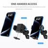 Motorcycle Phone Mount Holder Motorcycle Cellphone Mount, Bike Phone Handlebar Clamp with Anti Theft Lock