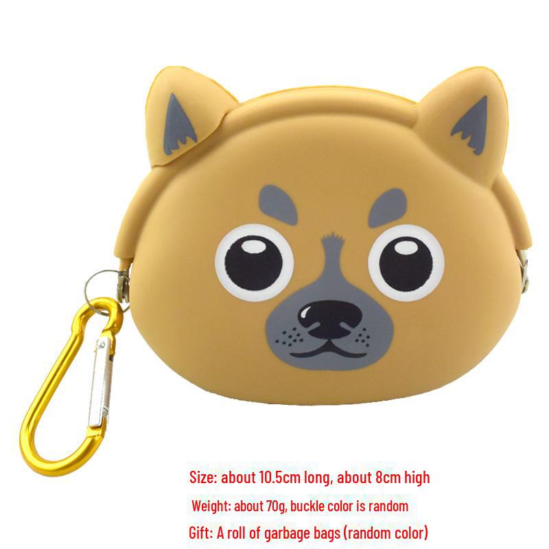 

Silicone Pet Litter Box & Portable Training Bag with Waste Picker for Cats & Dogs See Description