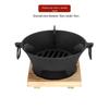 Cast Iron Charcoal Grill & Fire Pit