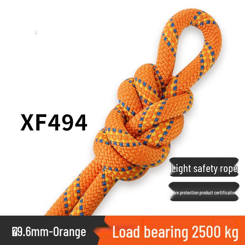 Emergency Self-Rescue Safety Rope Set 9.6mm x 100m