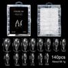 Professional Nail Double Forms ABS Crystal Tip For Quick Length Extension Durability At Home Salon Manicure Nail Mold