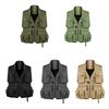 Multi-Pocket Fishing Vest Breathable Mesh Fishing Safety Life Jacket Multifunction Breathable Pocket