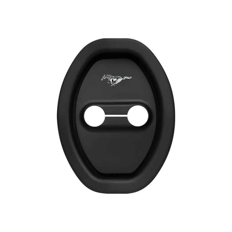 4Pcs Car Styling 3D Silicone Door Lock Cover Protective Decoration For Ford F150 Focus Ranger Fiesta Transit Mustang Mondeo MK2 MK3 Fusion