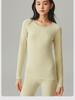 Women's Extra Thick Fleece-Lined Acrylic Thermal Base Layer Top