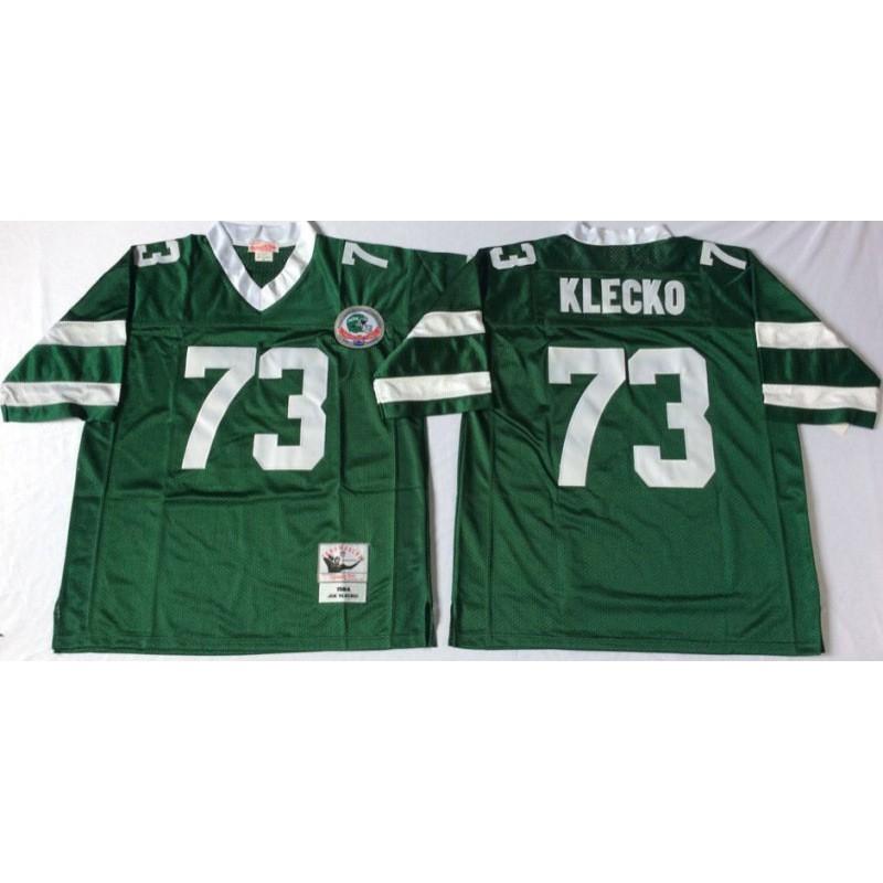 New York Jets NFL Retro Jersey Mens 12 Training Uniform Sports Fan Apparel