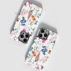 Source Factory Color Floral Heat Transfer Double-layer Film Magnetic Suction Apple 17 Mobile Phone Case Magsafe Protective Case
