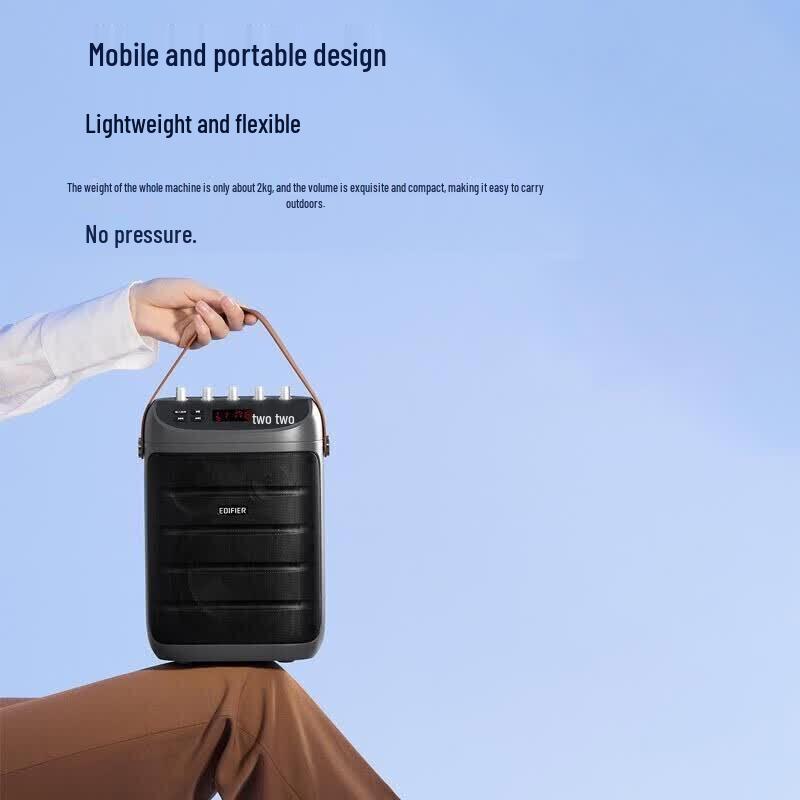 Edifier PK305 Portable Outdoor Bluetooth Karaoke Speaker (CN Version)