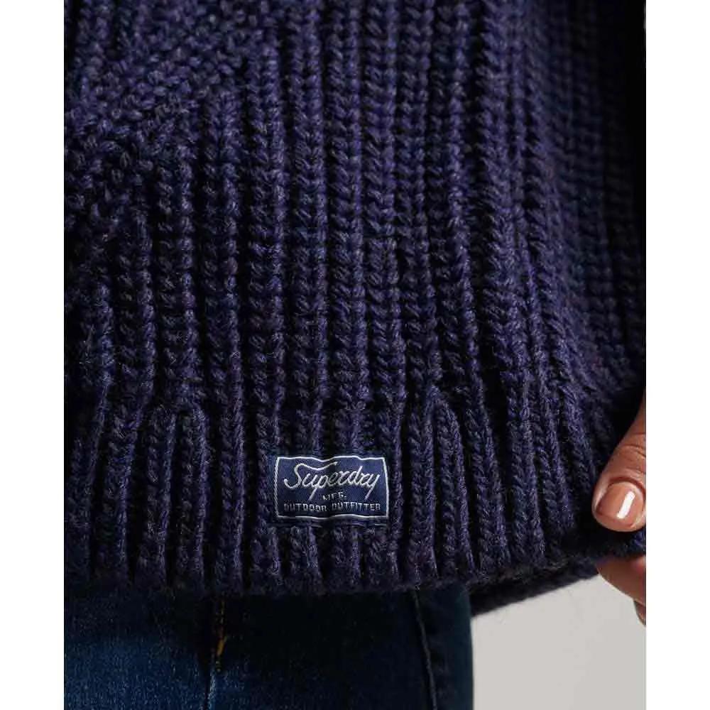 Superdry Slouchy Stitch Roll Neck Sweater