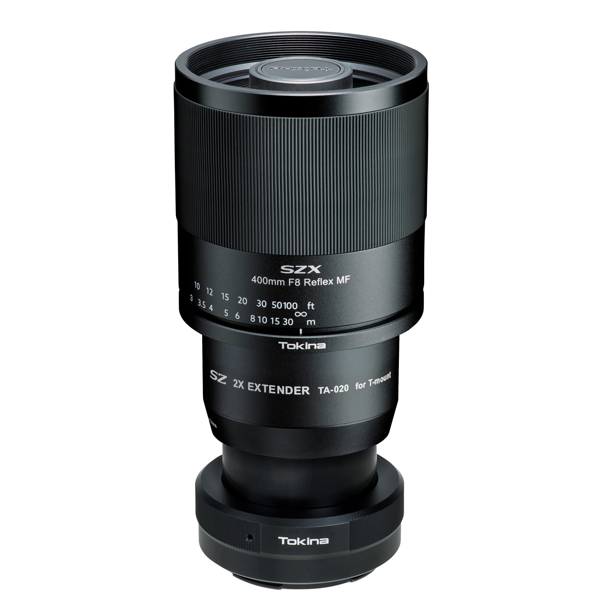 

Tokina Телеоб єктив-дзеркало SZX 400mm F8 Reflex MF КОМПЛЕКТ ЕКСТЕНДЕРА 2X Байонет Sony E Ручне фокусування 640562 &