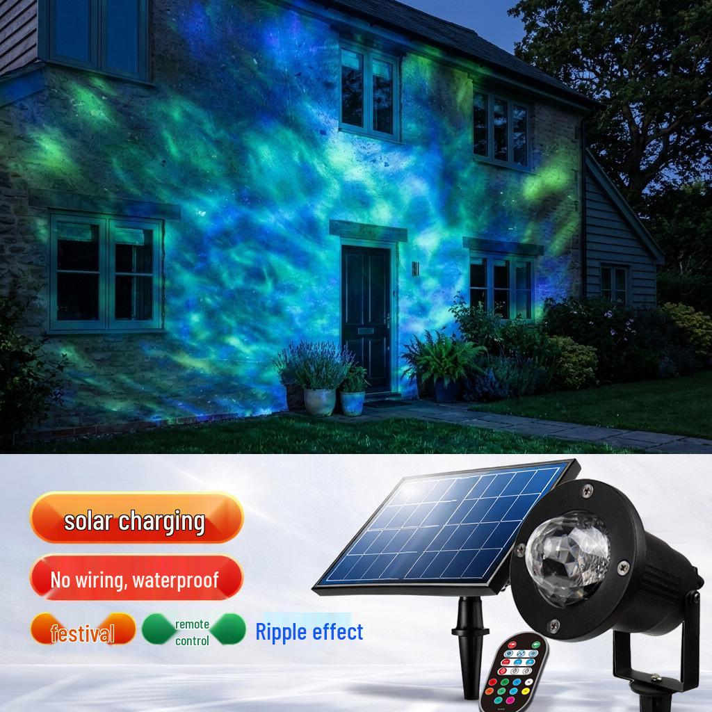 Waterproof Solar Starry Sky Lights for Outdoor Christmas and Courtyard Décor