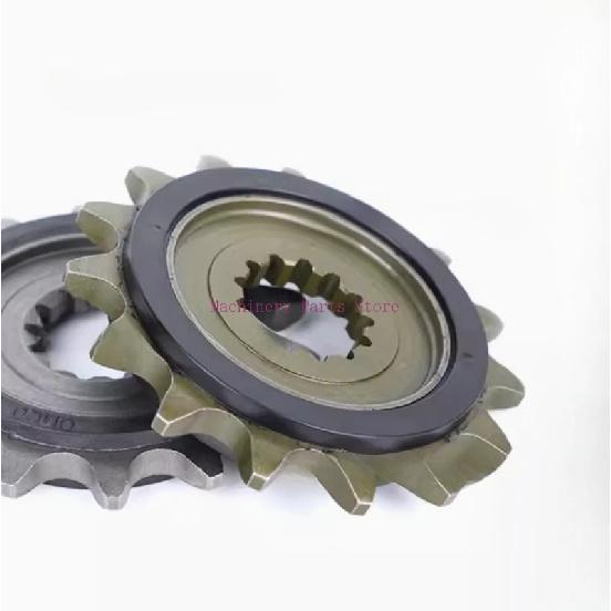 15T For CFMOTO 450MT 450mt 450 MT Small Silent Durable Motorcycle Front Sprocket Chain Wheel Front Fly Wheel Pinion