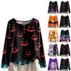 Women's Fashionable And Casual Shirt Long Sleeve Round Neck Solid-color Cotton And Linen Blouse Top