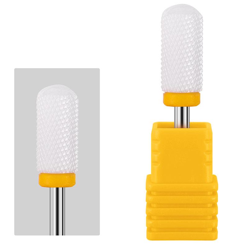 Ceramic Carbide Nail Drill Bits Milling Cutter For Manicure Set Mill Brush Manicure Machine Accessories for Removing Gel Varnish
