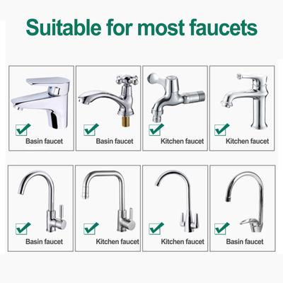 Adjustable Flexible Faucet Extender Blue Tap Extender