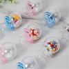 Pack of 12 Fillable Pacifier Shape Candy Boxes Snack Box Suitable for Baby Shower and Christening Party Decorations