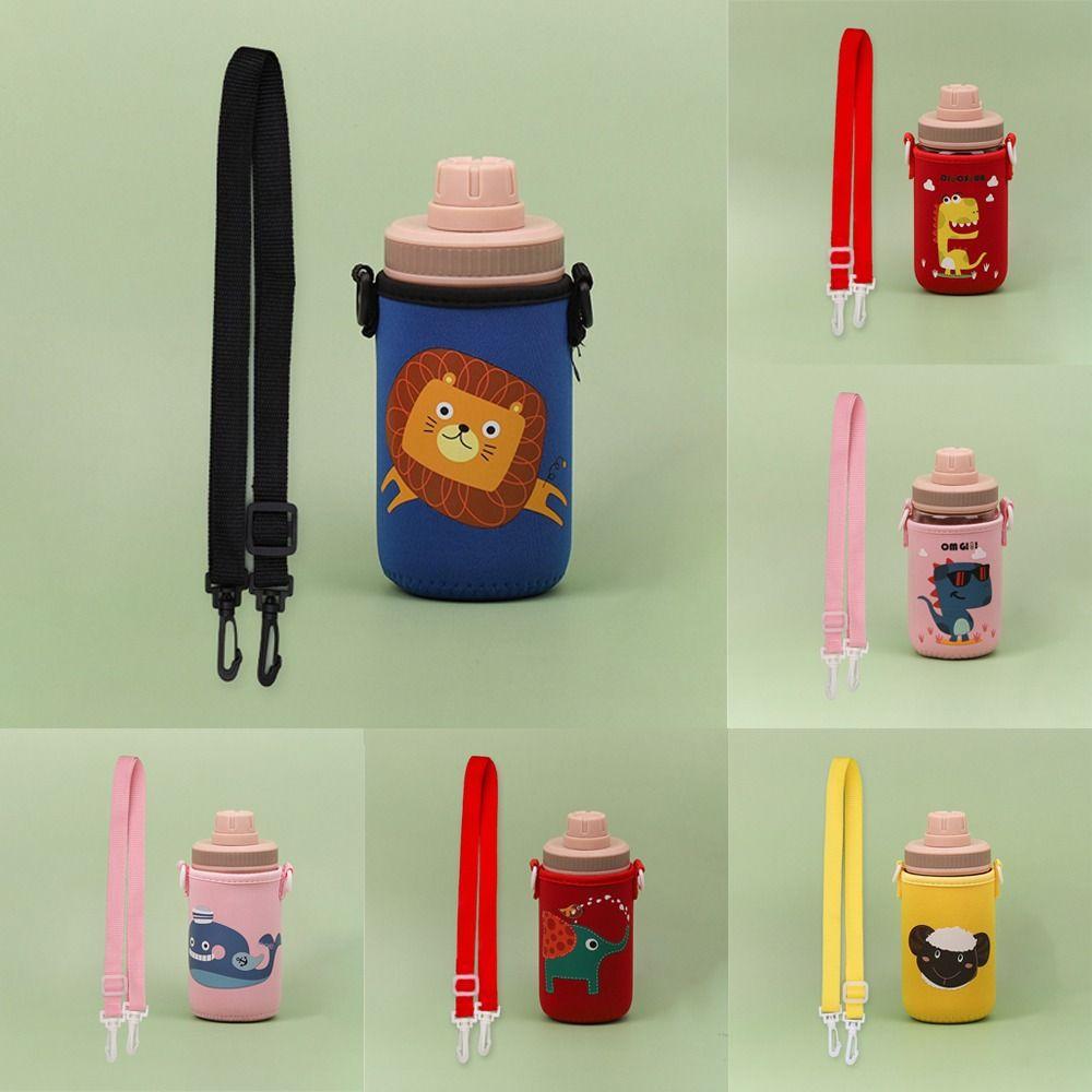 

Ручная сумка для напитков через плечо с рукавом для чашки Портативная сумка для бутылки с водой Спортивная бутылка для воды на открытом воздухе