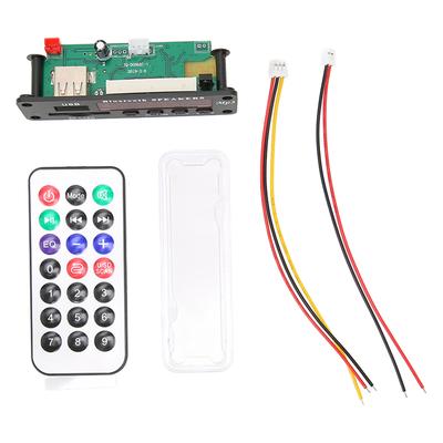 Bluetooth Decoder Board Support USB Storage Card FM Switching MP3 WMA Decoding Module with LED