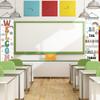 2pcs Boho Rainbow Welcome Banner Classroom Door Decorations Back To School Banner Positive Motivational Colorful Classroom Supplies for Teachers