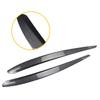 Glossy Black Car Head Light Lamp Eyebrow Eyelid Cover Trim for Skoda Superb B8 2015 2016 2017 2018
