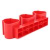 Batteriholdere for Milwaukee M12 Batteriverktøy Oppbevaringsholdere med Batterispor Veggmontering 12V Batterioppbevaringsstativer