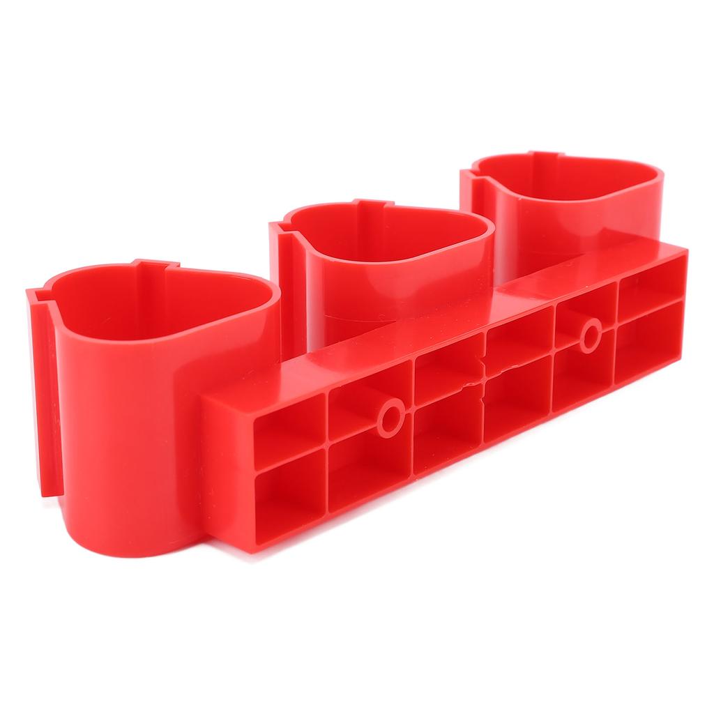 Batteriholdere for Milwaukee M12 Batteriverktøy Oppbevaringsholdere med Batterispor Veggmontering 12V Batterioppbevaringsstativer