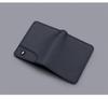 Men's Vertical Ultra-thin Leather Wallet with Anti-Demagnetization Card Holder