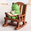 Statuie în miniatură, care nu se decolorează, rășină, decorație unică, minunată pentru birou, ornament pentru scaun balansoar, accesorii pentru casă