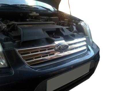 Front Grille Pads (stainless Steel) OmsaLine - Italian Stainless Steel for Ford Connect 2010-2013