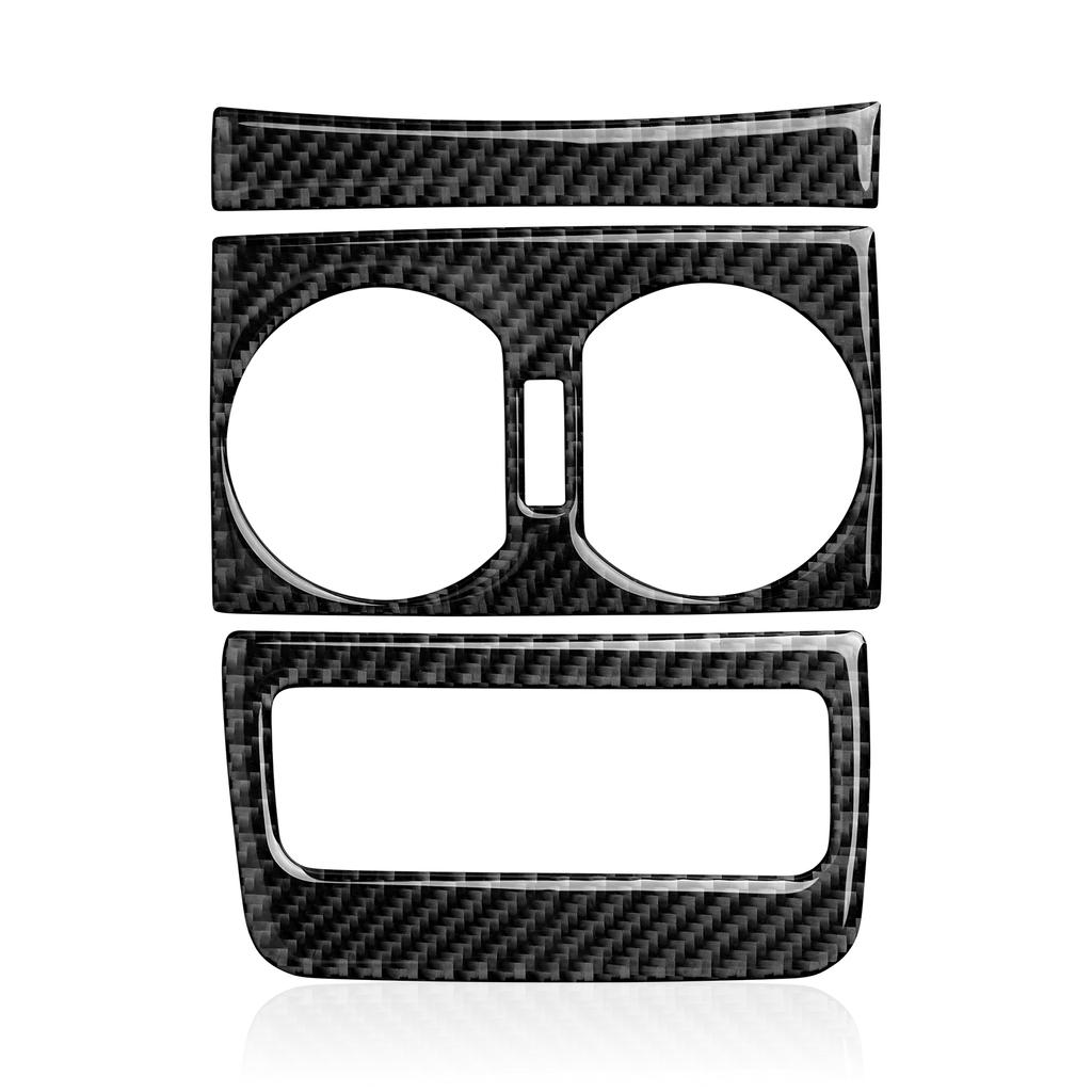 Wylot powietrza z tyłu samochodu Wykończenie odpowietrznika AC Wykończenie naklejki z włókna węglowego Wykończenie dla Alfa Romeo 159 Akcesoria 2004