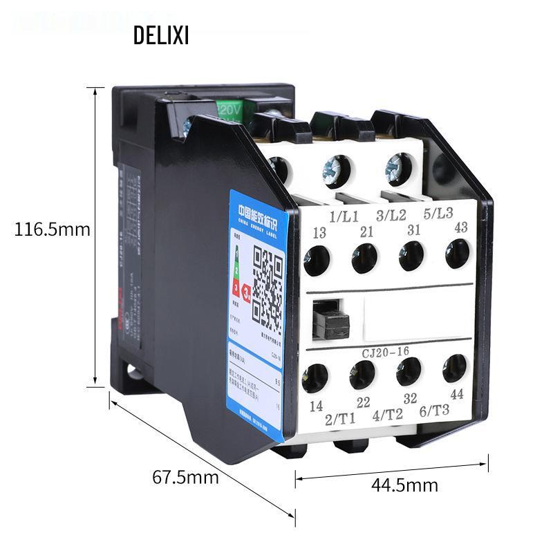 Delixi CJ20-10 10A AC Motor Contactor