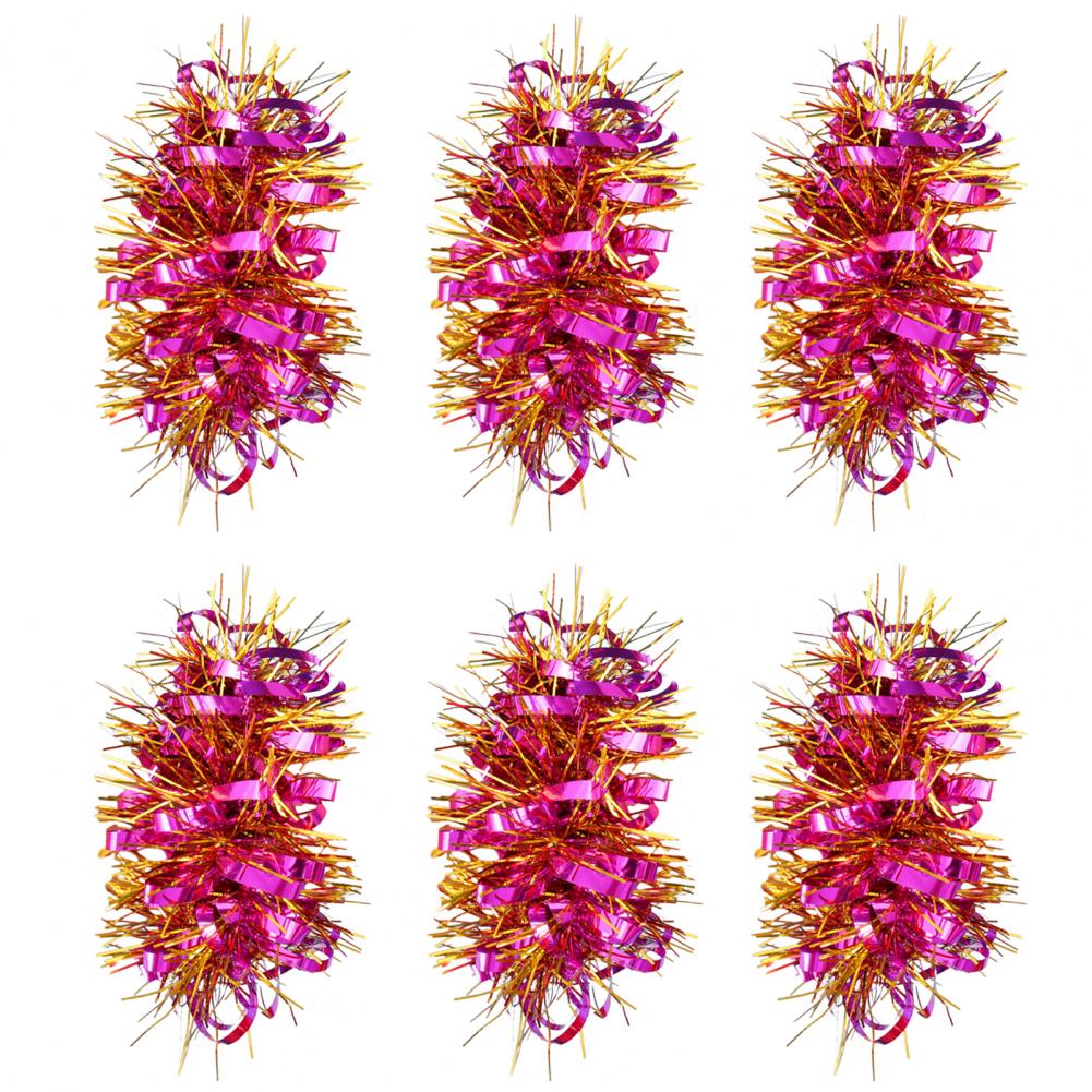 Cheerleader Wristband Sparkling Cheer Wristband Cheerleading Pom Poms Set with Elastic Wristband Ponytail for Team for Holiday